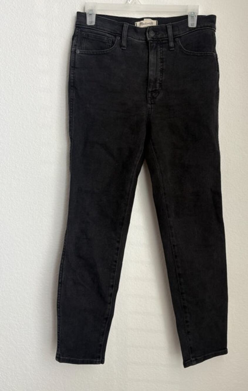 Madewell Womens Black Skinny Jean Size 10